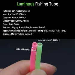 Bimoo Tubo luminoso LED para curricán nocturno