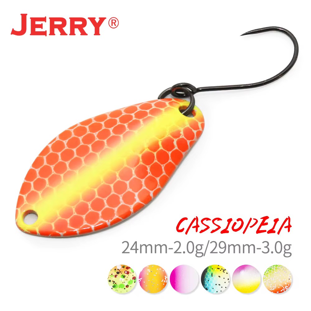 Jerry Cassiopeia - Señuelo cuchara para trucha y lubina