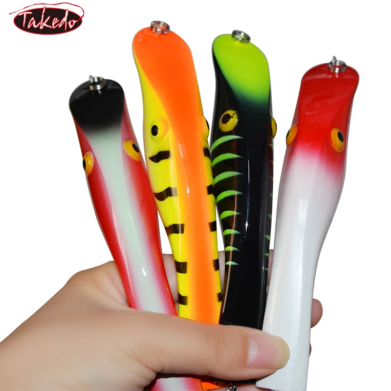 TAKEDO RL12 Señuelo jerkbait marino 14 cm 42 g para lucio - imagen 4