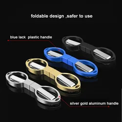 Tijeras cortalíneas de carbono para pesca – Plegables para líneas trenzadas