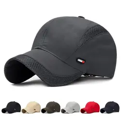 Gorra de malla transpirable secado rápido para pesca deportiva