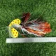 Swolfy señuelo metálico lentejuela para muskellunge, falda de goma - imagen 5