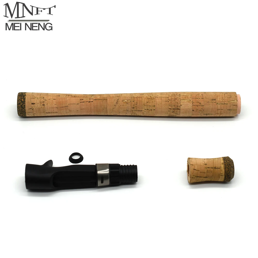 MNFT 1 Kit Mangos Corcho Asiento Carrete Montaje Caña
