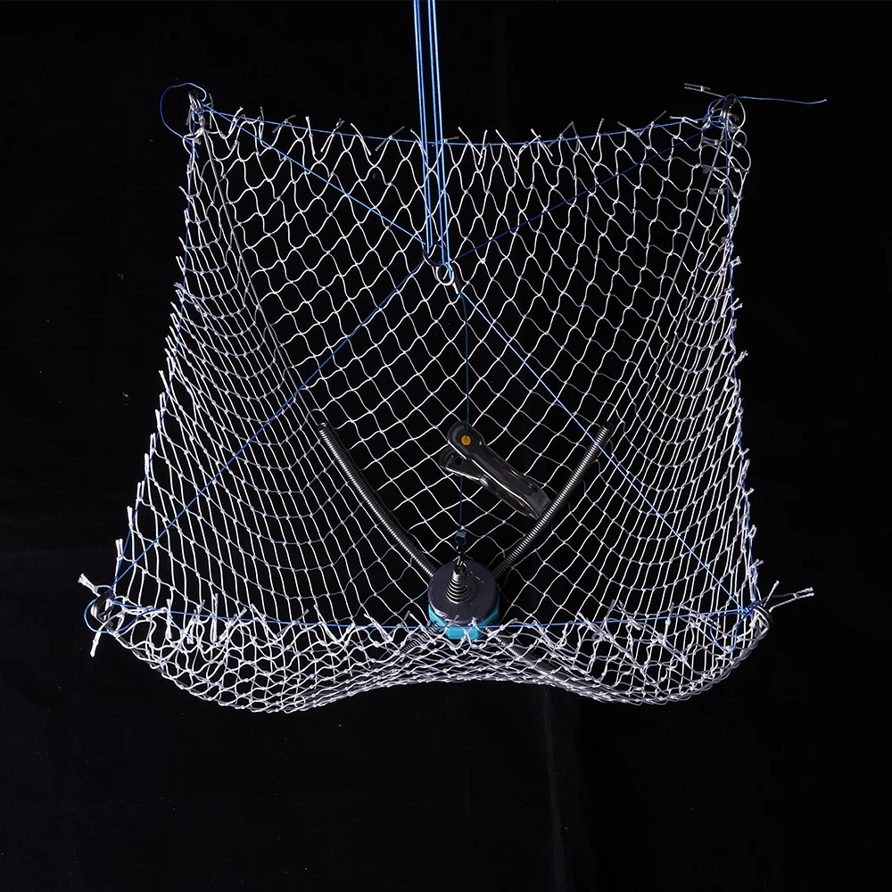 Jaula plegable automática para cangrejo y gambas con resorte de acero - imagen 3