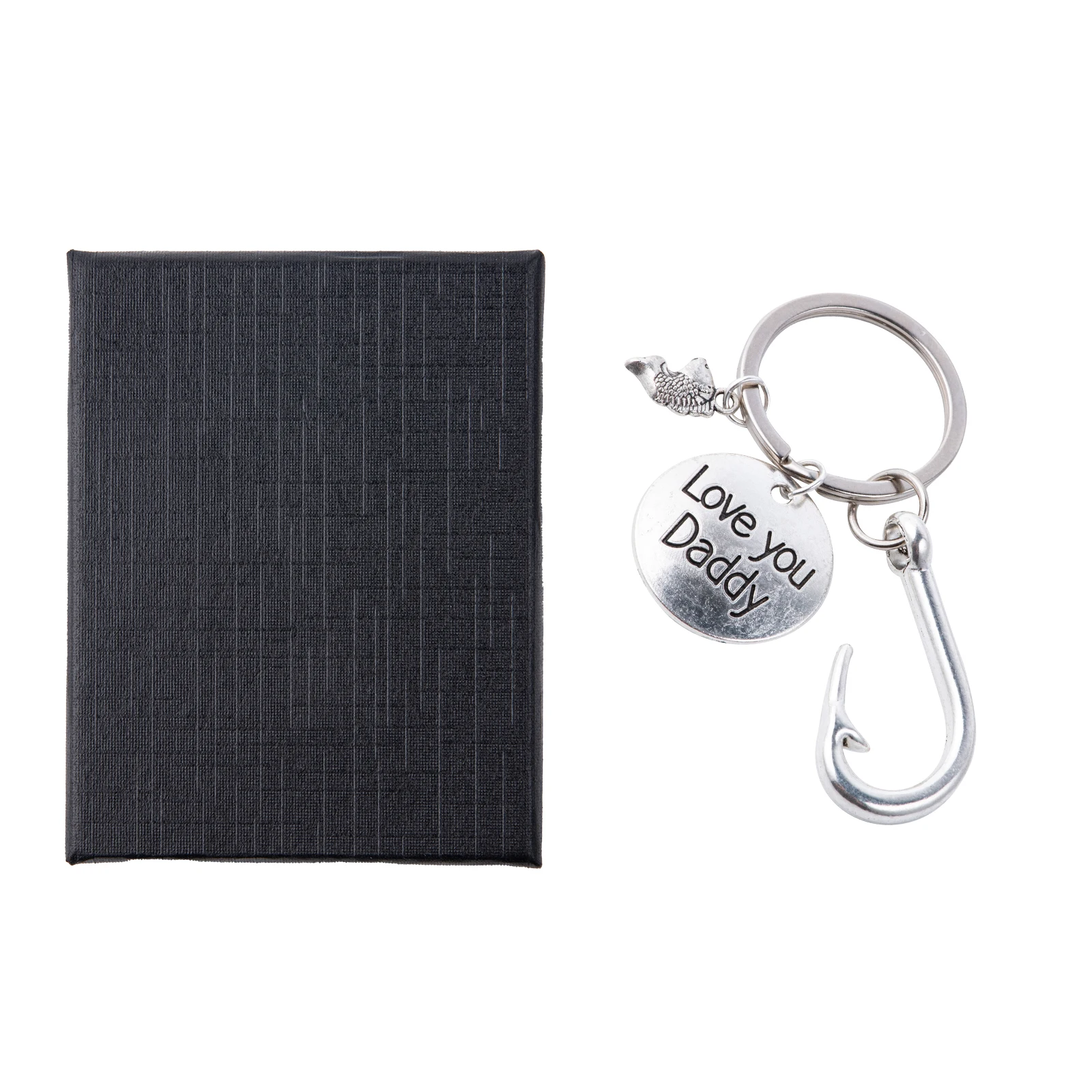 Llavero pescador Goture Fashion con anzuelo y gancho decorativo
