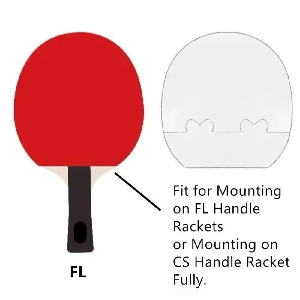 Posicionador Raqueta Tenis de Mesa – Placa Alineación Goma Acrílica - imagen 5