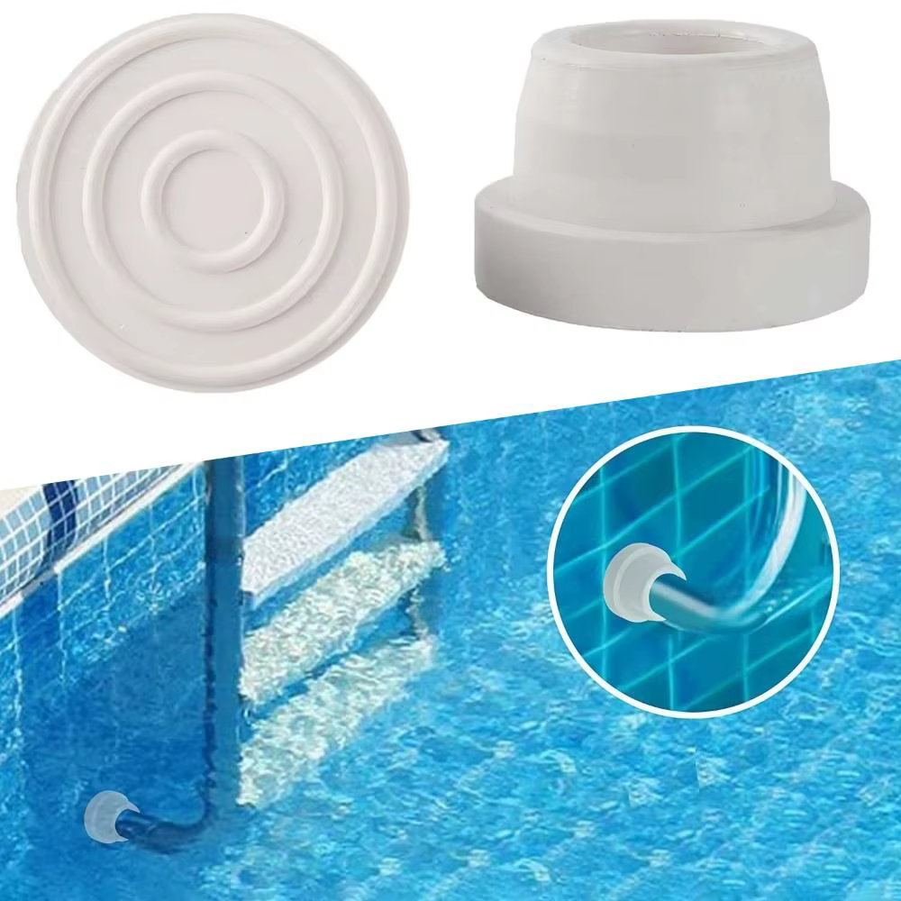 Protectores Goma Escalera Piscina 1.9" Blancos – para Piscina Enterrada - imagen 3