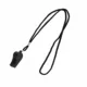 Silbato de árbitro ABS negro con cordón de plástico - imagen 4