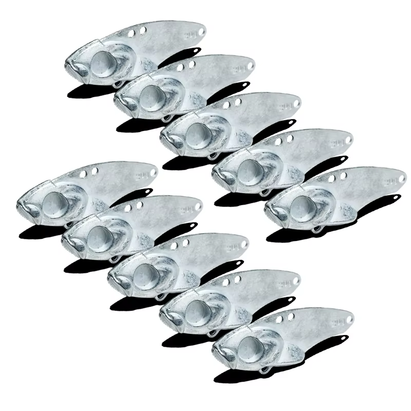 Señuelo Jig Head metálico sin pintar – 5g a 20g para vinilo