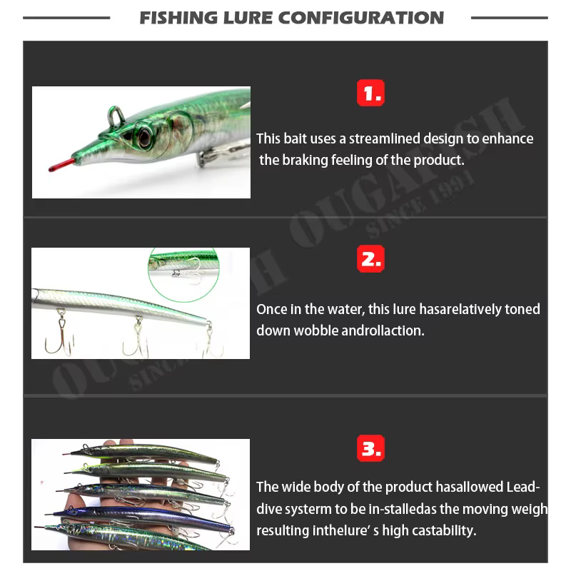 Señuelo lápiz de pesca – envío directo - imagen 5