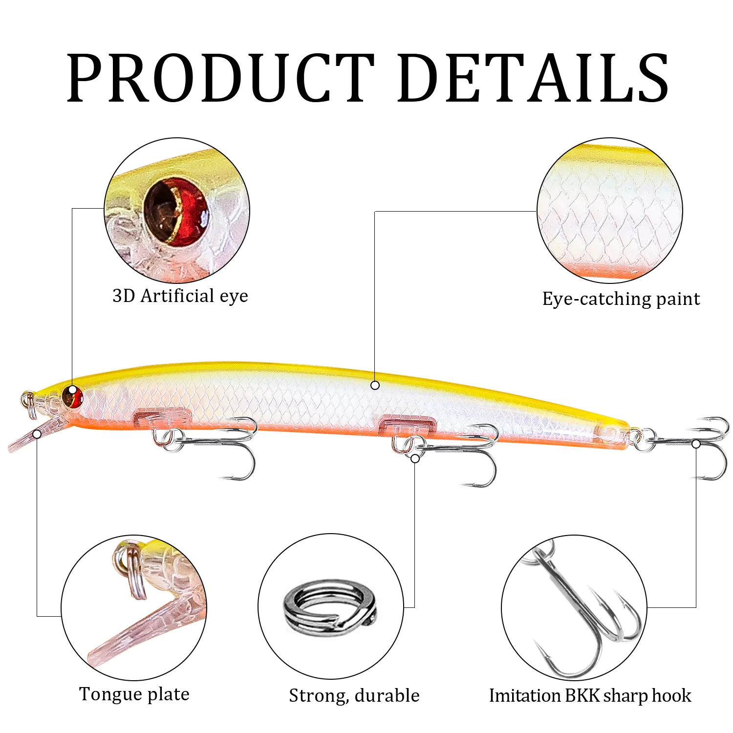 Señuelo Swimbait Twitch Wobbler – Pececillo 140mm para Trucha en Mar - imagen 3