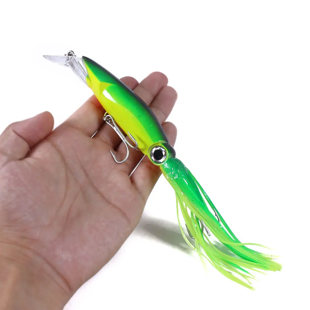 Luya Biónico Cebo Pulpo Grande - Calamar para pesca marina 14 cm - imagen 3