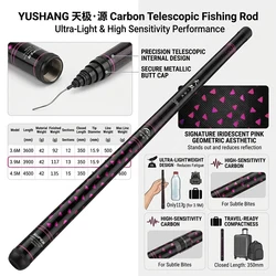 Caña telescópica Yushang 40+46T de