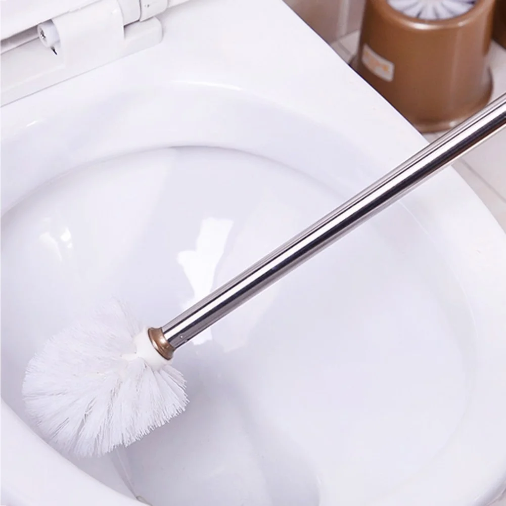 Cepillo de inodoro de repuesto universal con soporte para baño - imagen 5
