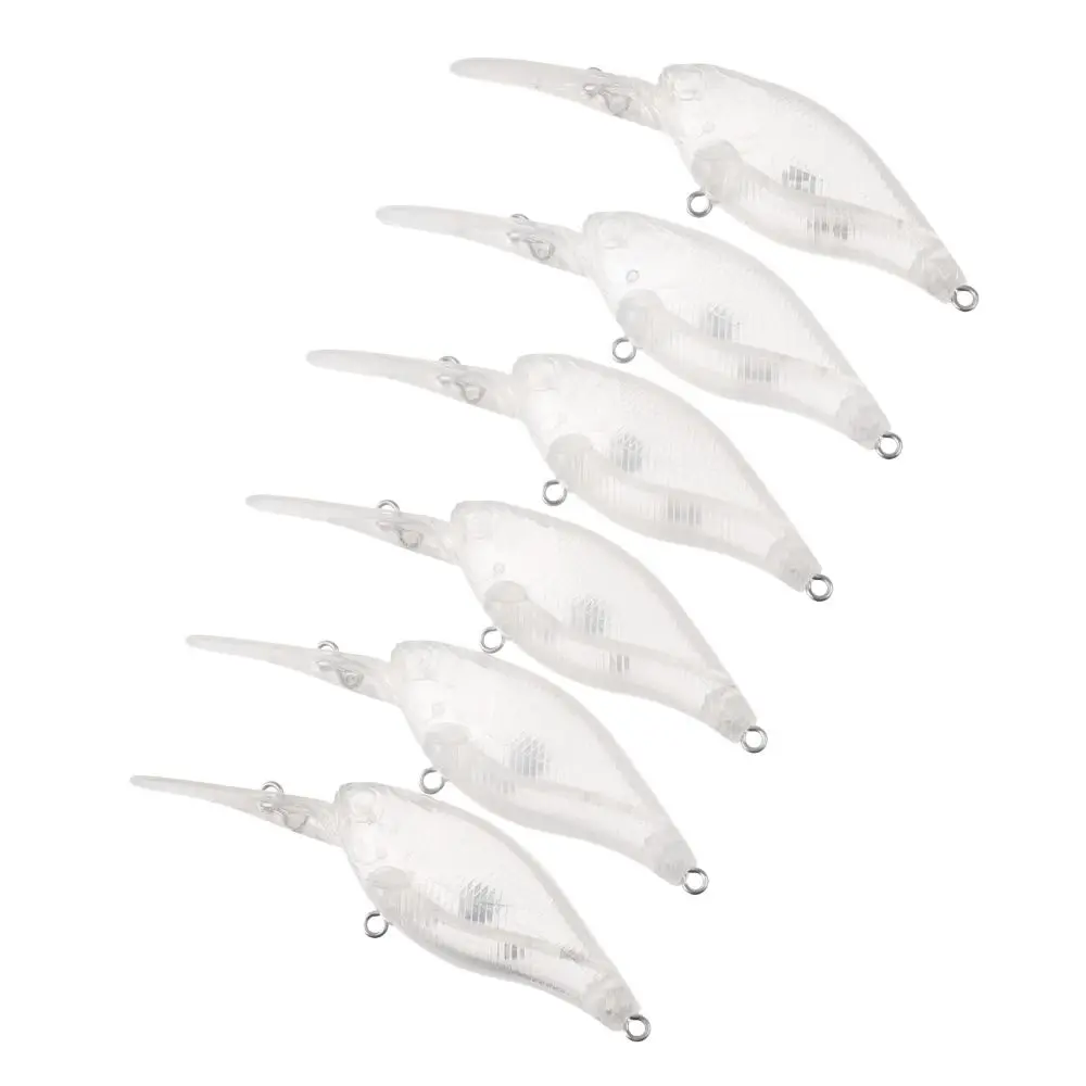 Crankbait Wobbler Minnow sin pintar – señuelo cebo duro - imagen 3