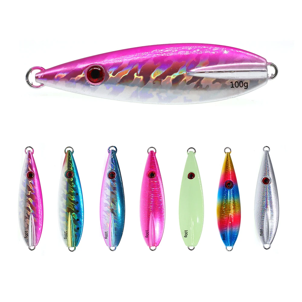 Señuelo de mariposa de jigging lento en color