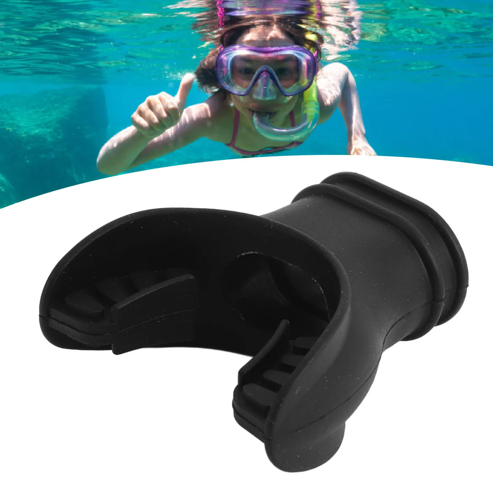 Boquilla Octopus de silicona segunda etapa para buceo - imagen 4