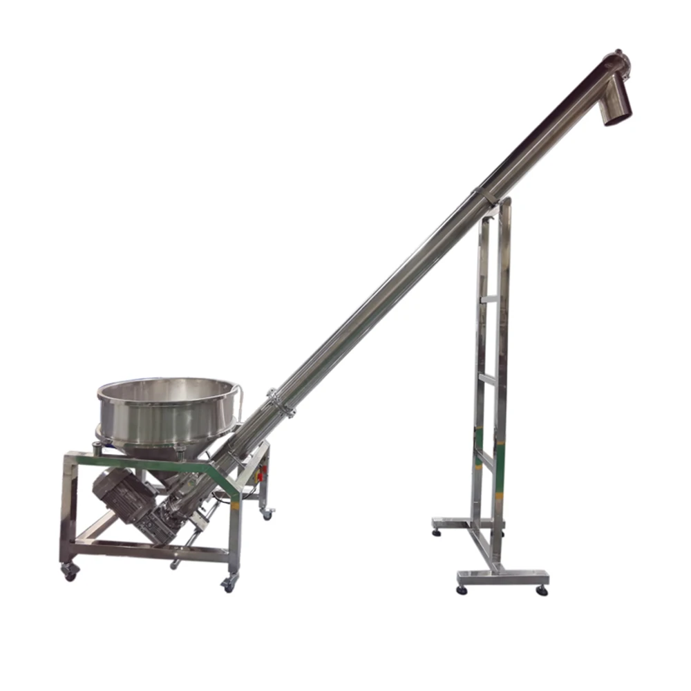 Alimentador automático helicoidal de acero inoxidable para pienso - imagen 4
