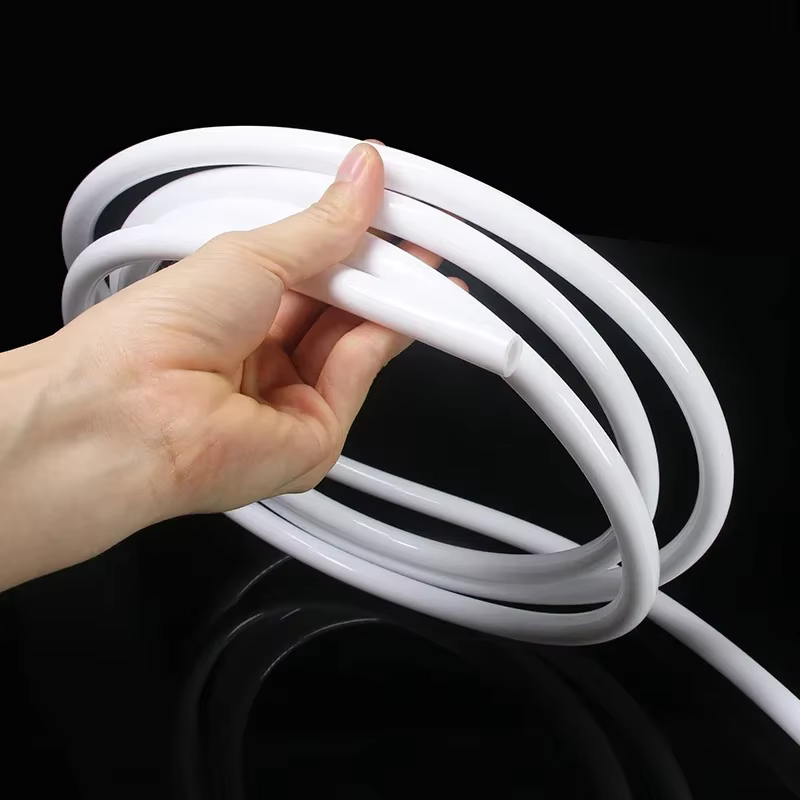 Tubo de silicona flexible alimentario blanco resistente al calor - imagen 3