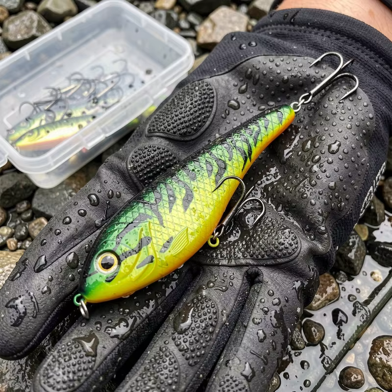 Señuelo Jerkbait S-Swim hundido para depredadores de agua dulce - imagen 3