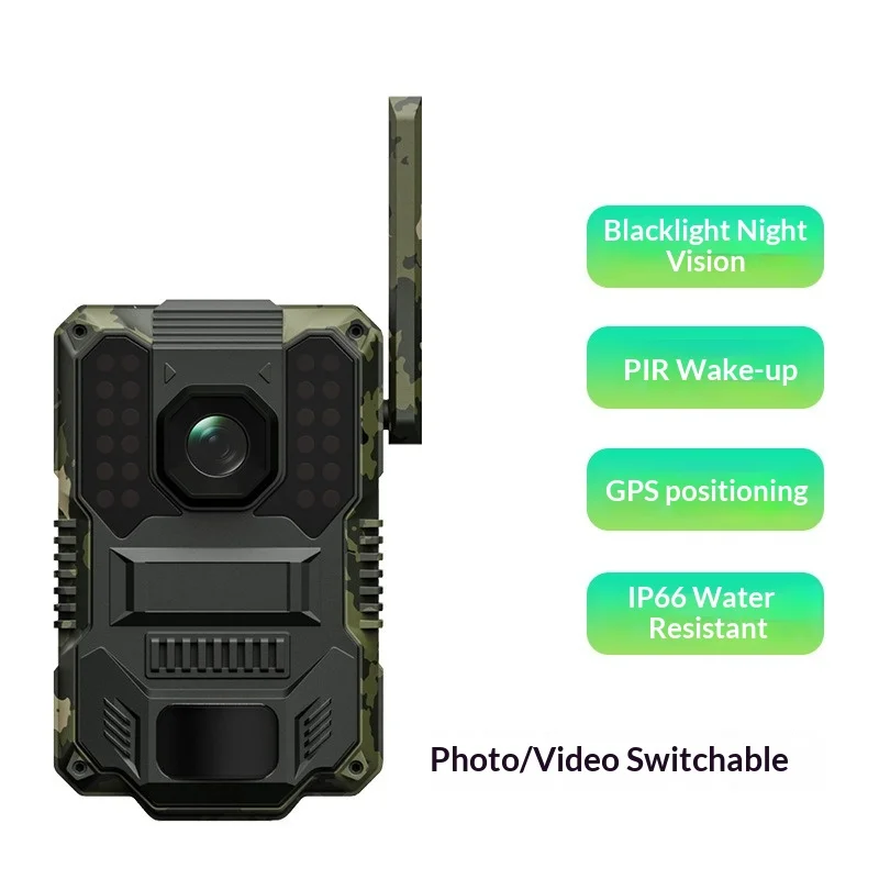 Cámara de rastreo 4G LTE con panel solar y GPS 2.5K HD - imagen 2