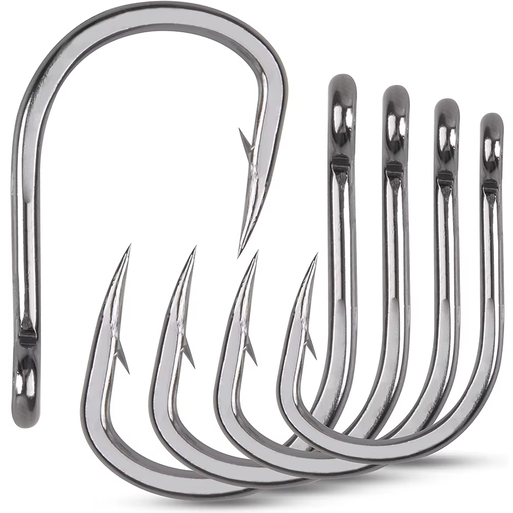 Anzuelo círculo afilado de acero inoxidable para agua salada resistente - imagen 5