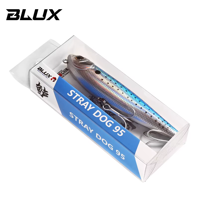 BLUX STRAY DOG 95 Señuelo Superficie para Lubina – Caminar el Perro - imagen 5