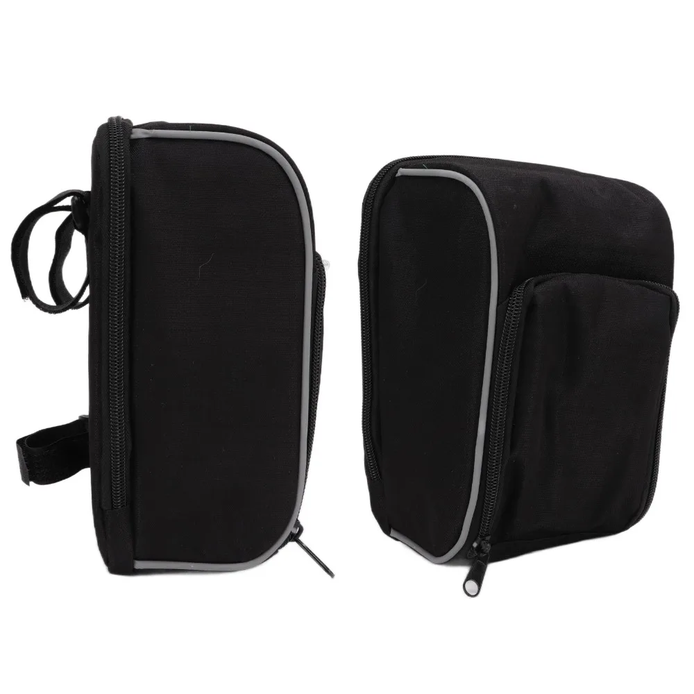 Bolsa impermeable frontal para bicicleta Oxford de gran capacidad - imagen 2