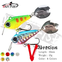 Crankbait Walk Fish microobjetivo con lentejuela giratoria