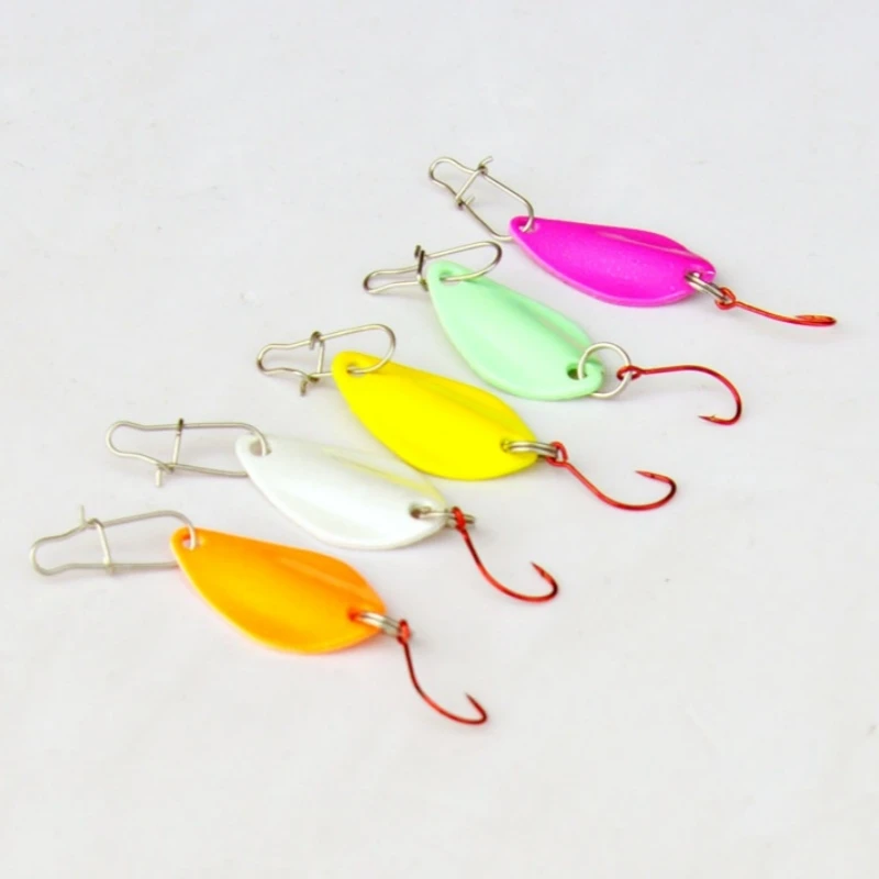 Spoon doble pala colores para lubina señuelo de pesca - imagen 3