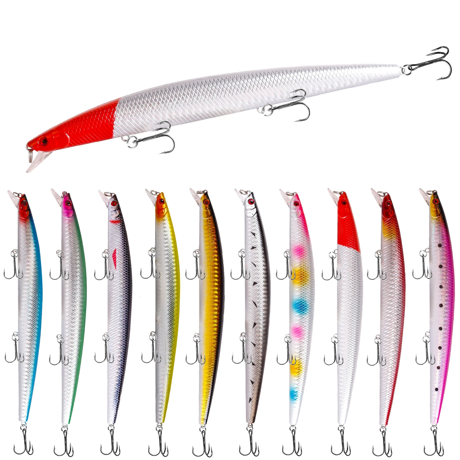 Crankbait flotante Wobbler – Señuelo duro para pesca de depredadores