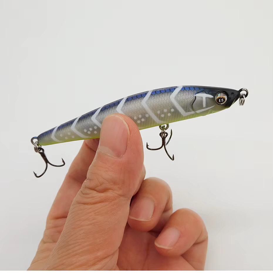 ESFISHING Señuelo de hundimiento con vibración, Cebo duro de costa