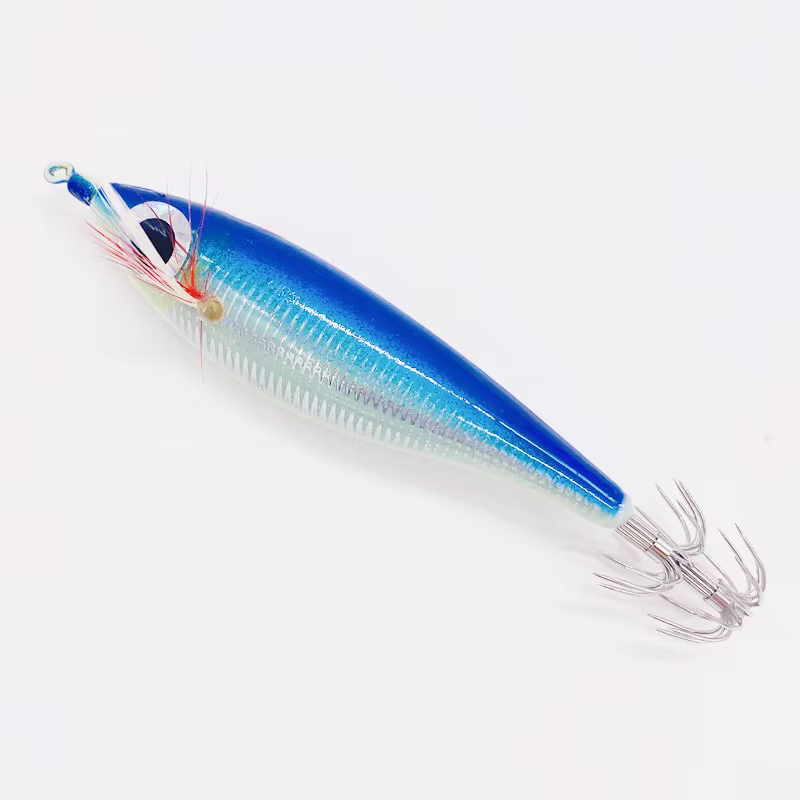 Jig de Calamar Noctilucente – Señuelo Luminoso para Pesca Marítima
