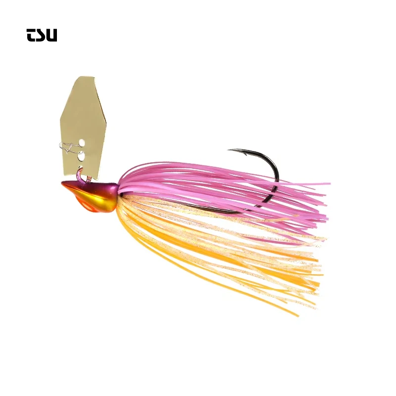 TSURINOYA Spinner Spoon jig con palas y falda – para lubina y lucio - imagen 2