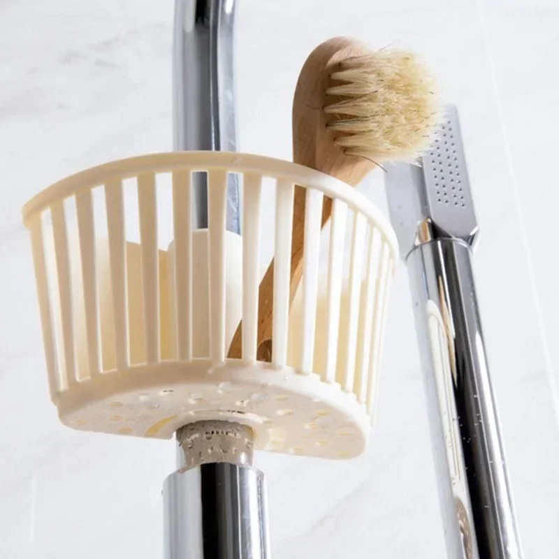 Soporte colgante plástico para fregadero: cesta organizadora - imagen 5