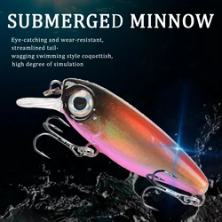 Mini Minnow Wobbler 4,5 cm Señuelo Lubina - Crankbait Jerkbait