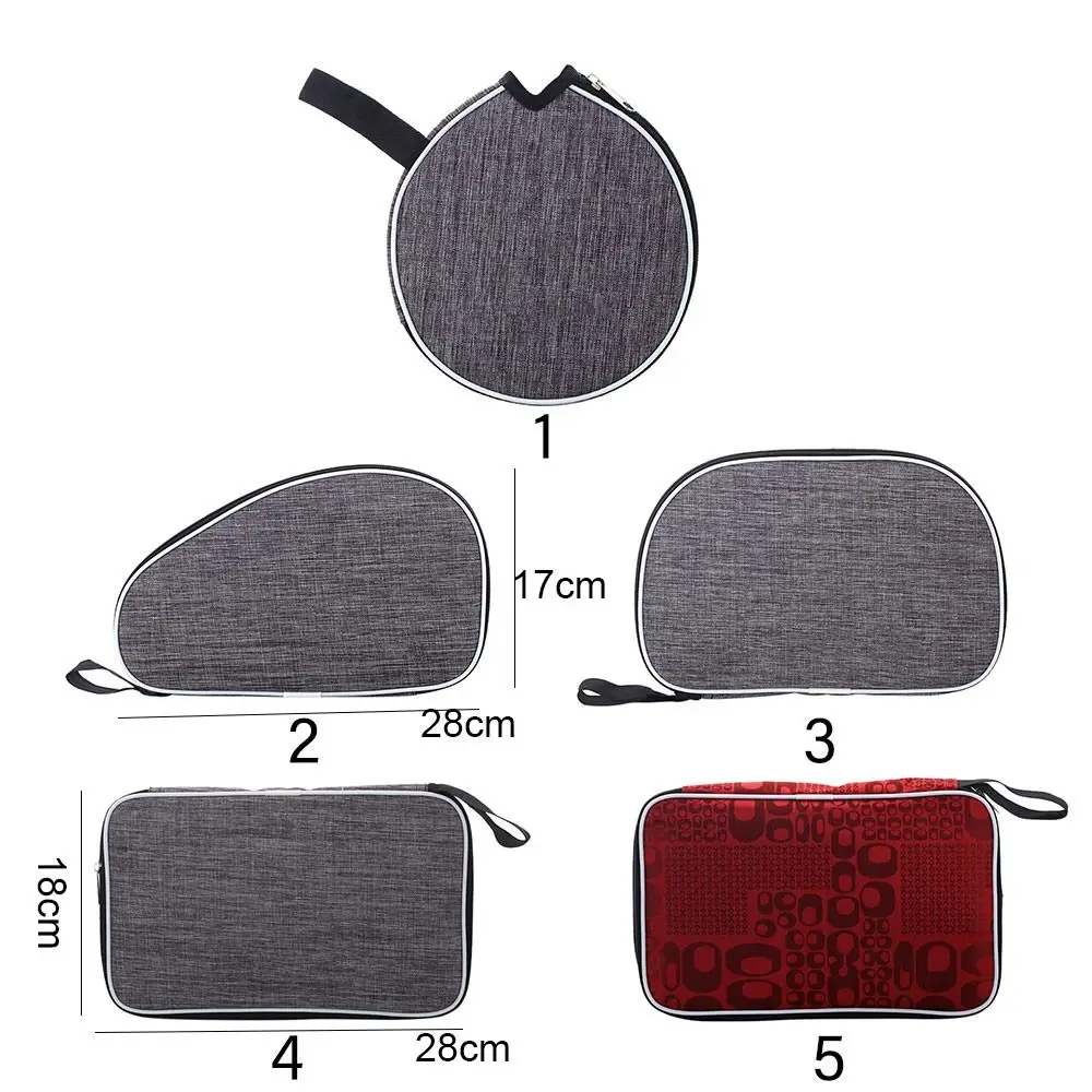 Bolsa de almacenamiento para raquetas de tenis de mesa con correa