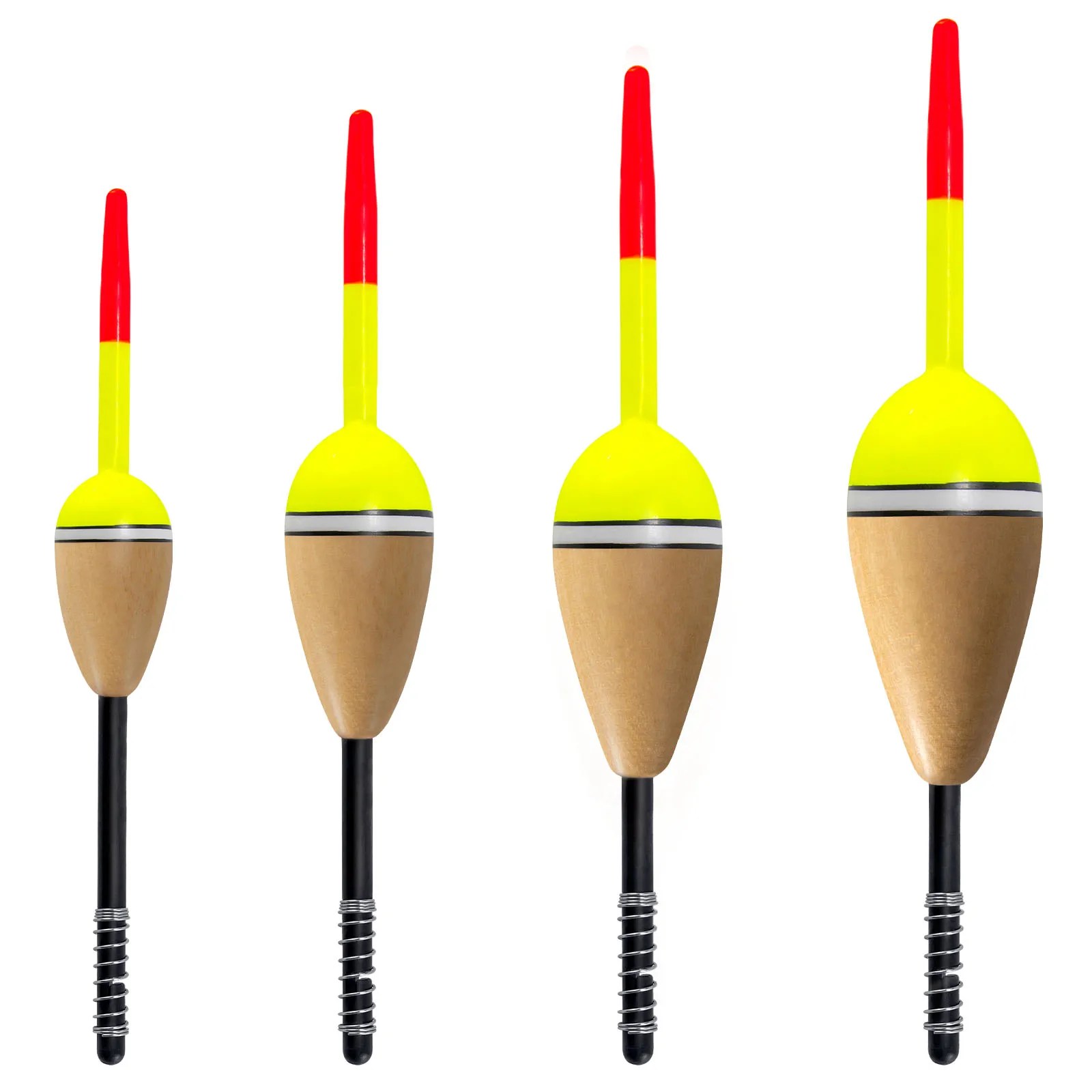 Flotador ovalado de balsa – Crappie, Bluegill y trucha - imagen 2