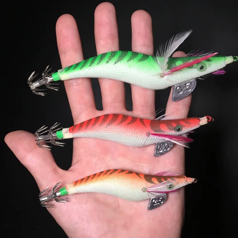 Roada cebo luminoso de calamar – Pesca spinning en mar - imagen 4