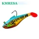 Swimbait de vinilo cola en T para lubina y carpa – cebo blando - imagen 3