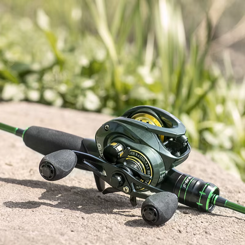 Carrete Baitcasting Linnhue WK1000 – Arrastre 8 kg, ratio 7.2:1 - imagen 3