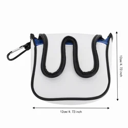 Funda protectora de putter PU anticolisión azul con forro suave