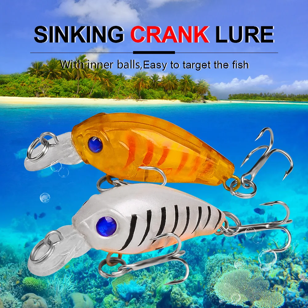 Señuelo crankbait flotante para trucha perca y lucio