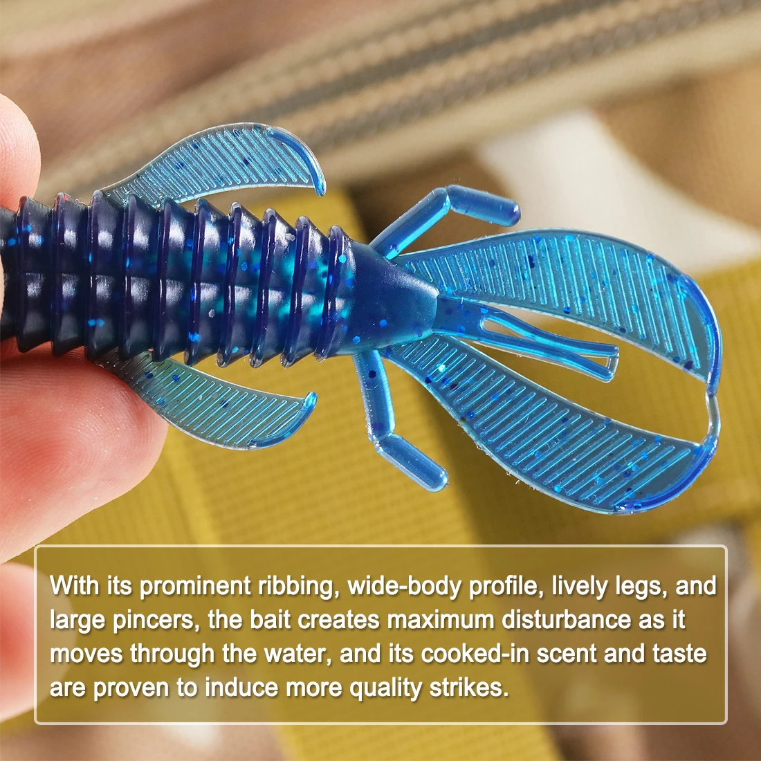 FishTrip Señuelo Creature para lubina – Agua salada - imagen 4
