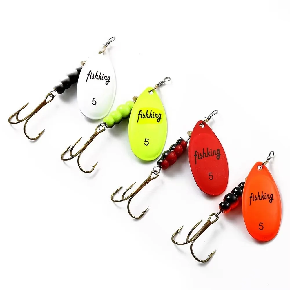 NGB Cucharilla con anzuelo triple – Señuelo eficaz para pesca de lucio - imagen 4