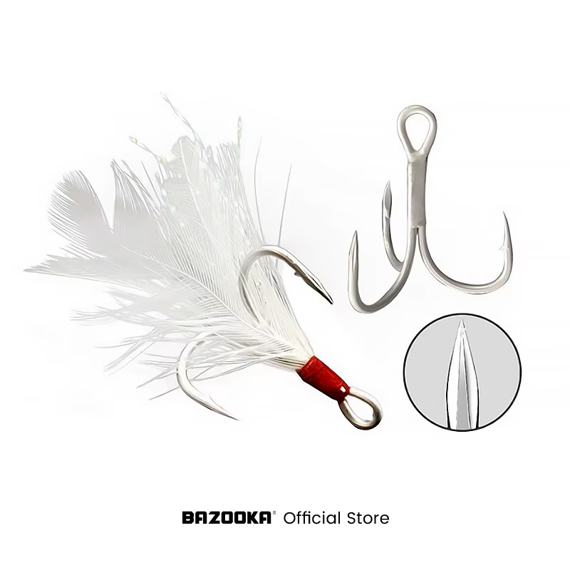 Bazooka VIB Spinner – Kit de señuelos dorados para trucha - imagen 2
