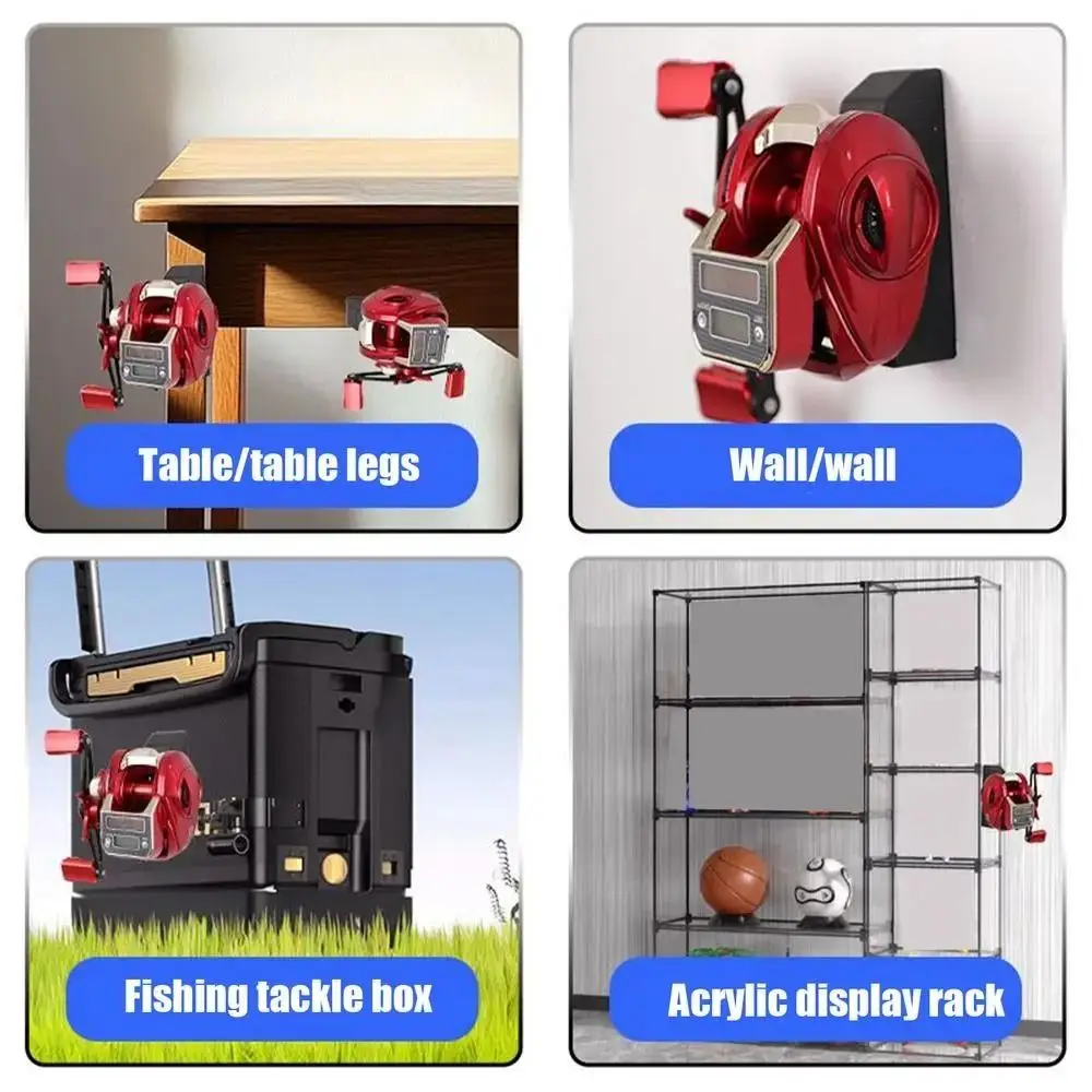Soporte de carrete ABS resistente con base ligera para estante - imagen 4