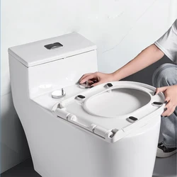 Kit universal de tornillos y bisagras de liberación rápida para inodoro