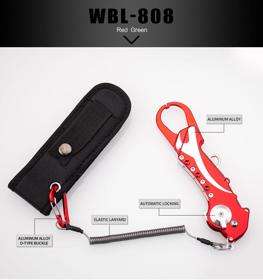 Alicates WBL-808 en acción