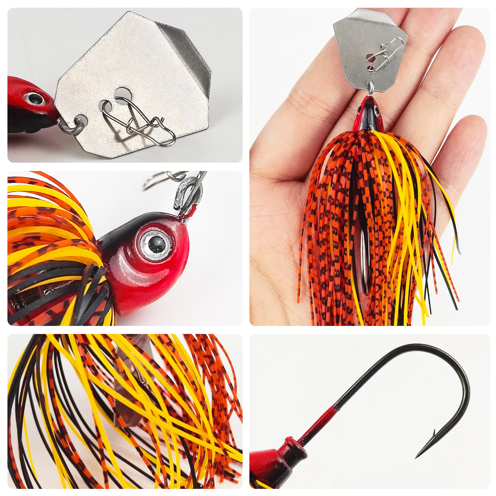 FREE FISHER Kit señuelos duros para pez rojo – crankbait - imagen 2